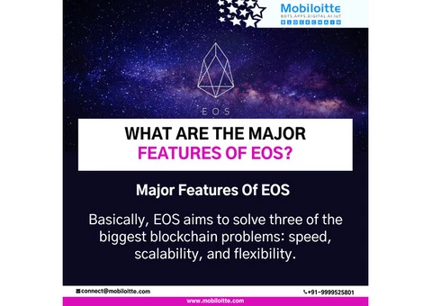 Mobiloitte Offers Expert EOS Blockchain Development Services