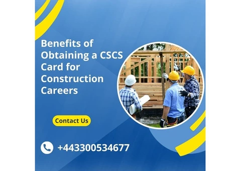 Get Your CSCS Card with Ease - Contact Us Now!