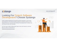 Looking For Fintech Software Development? Choose Systango