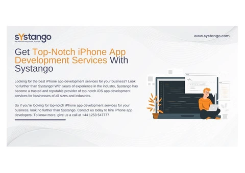 Get Top-Notch iPhone App Development Services With Systango