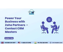 Power Your Business with Zoho Partners - Contact CRM Masters