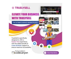 TruelySell On-demand Service Marketplace | Online service marketplace software