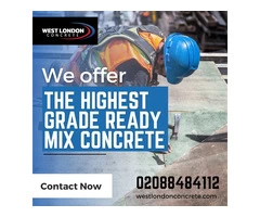 Concrete in East London | West London Concrete Ltd.