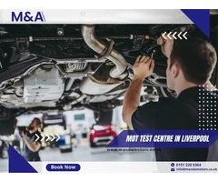 MOT Test centre in Liverpool - M and A Motors