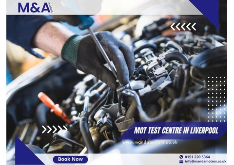 MOT Test centre in Liverpool - M and A Motors - 2/2