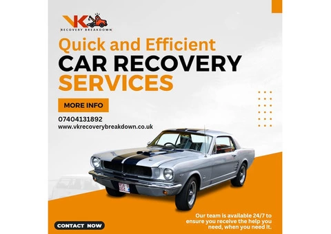 Emergency Vehicle Recovery Services in Coventry - VK Recovery Breakdown