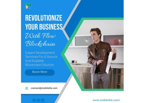 Revolutionize Your Business with Flow Blockchain Development Services by Mobiloitte