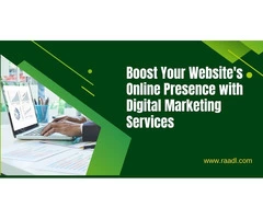 Boost Your Website's Online Presence with Digital Marketing Services