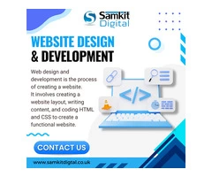 London Based Professional Website Design and Development Company - Samkit Digital