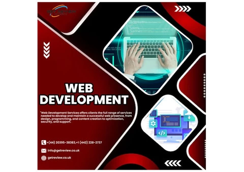 Web Development Service in UK