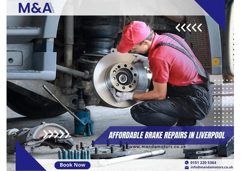 Car Brake Service in Liverpool - M and A Motors - 2/2