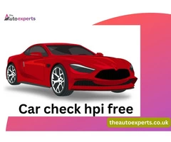Car check hpi free