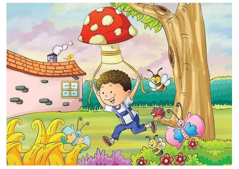 School Textbook Illustrations
