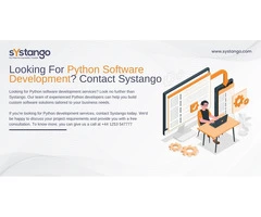 Looking For Python Software Development? Contact Systango