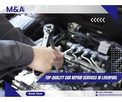 Expert Car Repairs in Liverpool - M and A Motors
