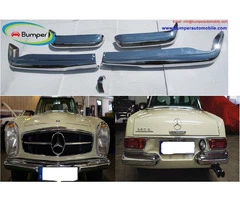 Mercedes Pagode W113 bumper (1963 -1971) by stainless steel