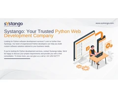 Systango: Your Trusted Python Web Development Company