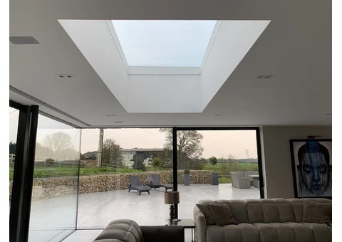 Enhance Your Home Interior Style with Beautiful Rooflights by Bespoke Design Glazing