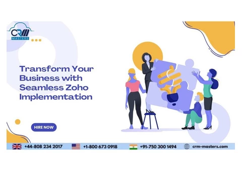 Transform Your Business with Seamless Zoho Implementation