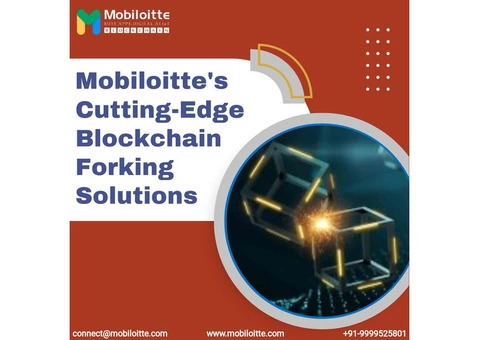 Mobiloitte: Cutting-Edge Blockchain Fork Development Solutions Available!