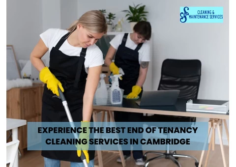 Experience the Best End of Tenancy Cleaning Services in Cambridge