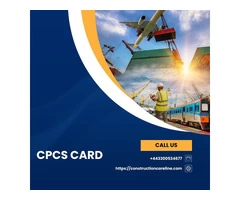 Professional CPCS Card Services in London! Get Qualified Now!