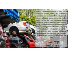 Finding the Best Scrap Car Company and Nearby Scrap Yards