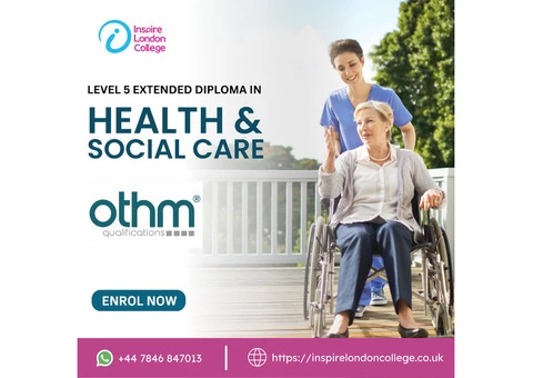 Level 5 Extended Diploma in Health and Social Care Management (RQF)