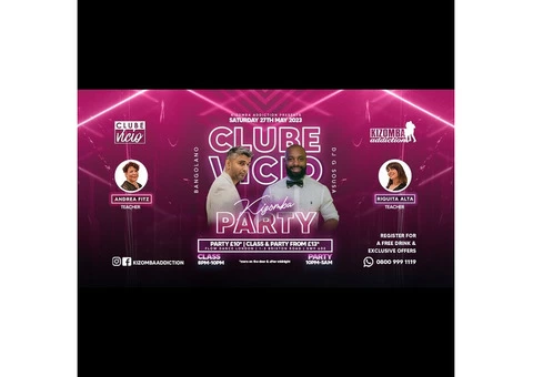 Clube Vicio - London's Original Kizomba Party with Classes on Saturdays