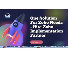 One Solution For Zoho Needs - Hire Zoho Implementation Partner