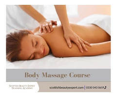 Popular Body Massage Course Suitable for Beginners | Scottish Beauty Expert