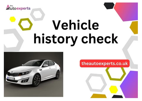 Vehicle history check