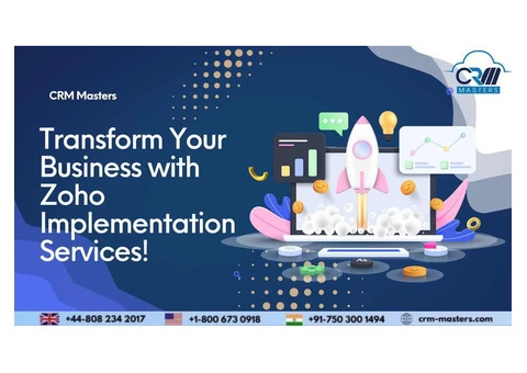 Transform Your Business with Zoho Implementation Services!