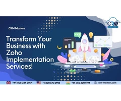 Transform Your Business with Zoho Implementation Services!