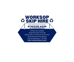 Worksop Skip Hire - Your Reliable Choice for Commercial Skip Hire in Worksop!