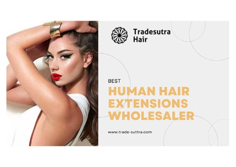 Human hair extensions  - Wholesaler and Supplier - Trade Sutra