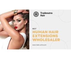 Human hair extensions  - Wholesaler and Supplier - Trade Sutra