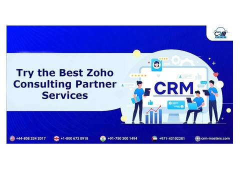 Try the Best Zoho Consulting Partner Services
