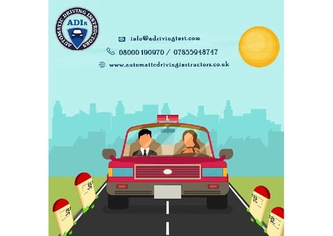 Automatic Driving Lessons Chiswick Ensure People Feel Secure When They Take Tests