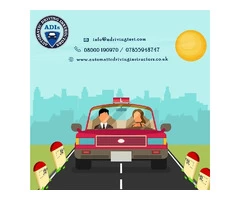 Automatic Driving Lessons Chiswick Ensure People Feel Secure When They Take Tests