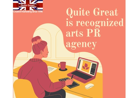 Quite Great is recognized arts PR agency
