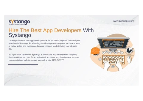 Hire The Best App Developers With Systango