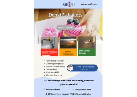 Simple Business Website Builder UK