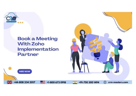 Book a Meeting With Zoho Implementation Partner
