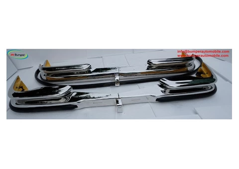 Mercedes W111 W112 low grille models 280SE 3,5L V8 Coupe/Convertible bumpers (1969-1971) - 2/4