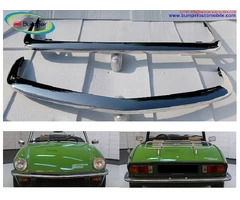 Triumph Spitfire MK4 (1970-1974), Spitfire 1500 (1974-1980), and GT6 MK3 (1970-1973) bumpers.