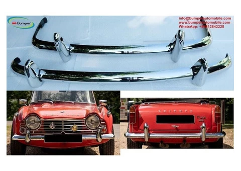 Triumph TR4A, TR4A IRS, TR5, TR250 (1965-1969) bumpers. - 1/5