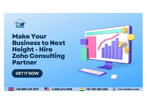 Make Your Business to Next Height - Hire Zoho Consulting Partner