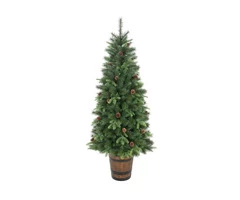4FT Green Pe Pine Needle Christmas Tree