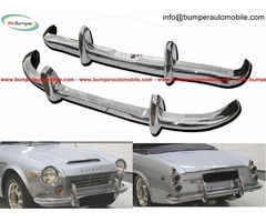 Datsun Fairlady bumper with over riders (1962-1970)